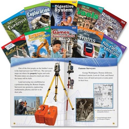 Shell Education Teacher Created Materials Informational Text Set 2, Grade 3, 10PK SHL16109